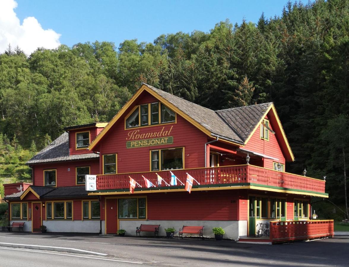 Kvamsdal Pensjonat 3 Eidfjord Exterior foto